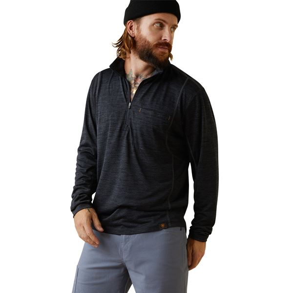 Ariat Rebar Long Sleeve Half Zip T-shirt