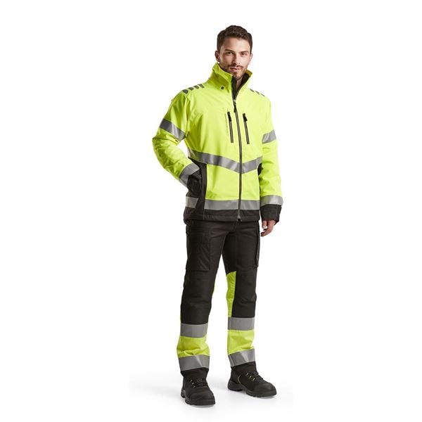 Blaklader 1558 High Vis Stretch Trousers