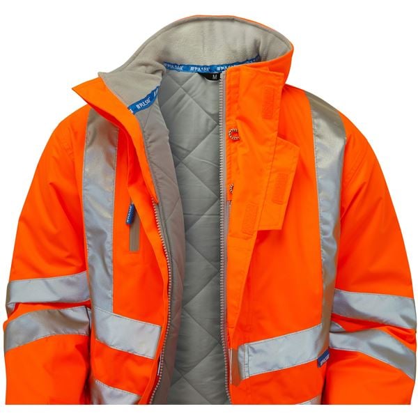 Pulsarail PR502 High Vis Lined Storm Coat