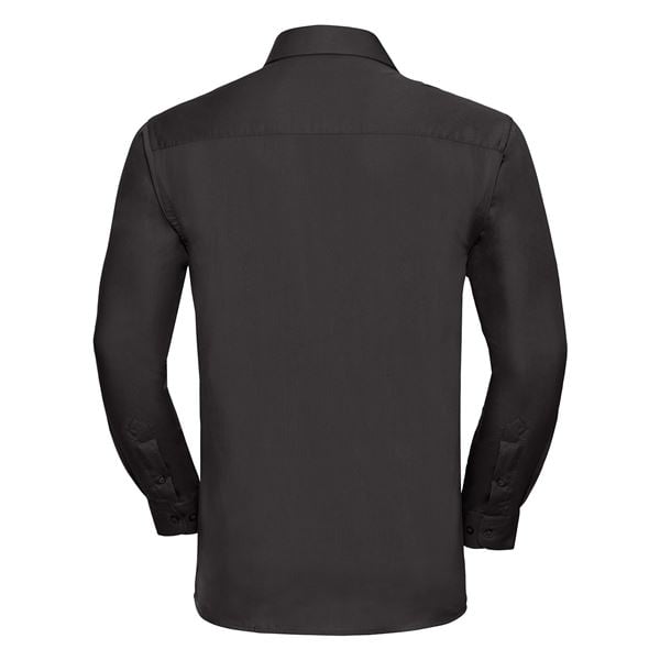 Russell 936M long sleeve 100% cotton shirt