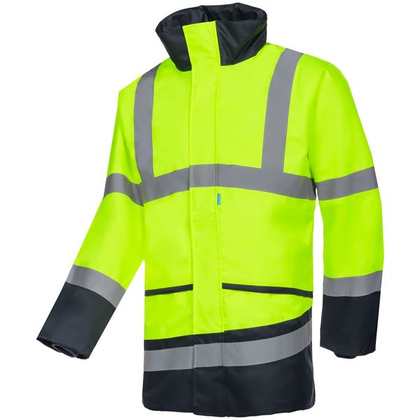 Sioen Barcley 346 High Vis Yellow Jacket