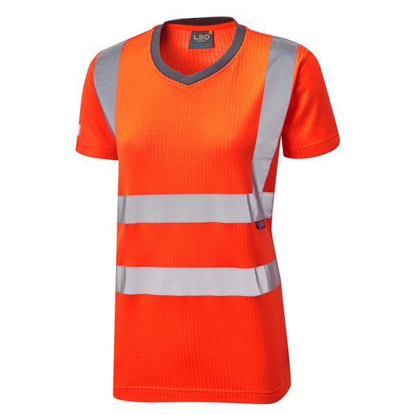 Leo TL01 Belstone Womens High Vis T-shirt