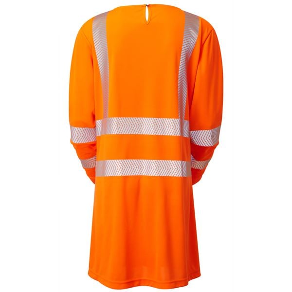 Leo Lilly Womens High Vis Orange Modesty Tunic MT01-O