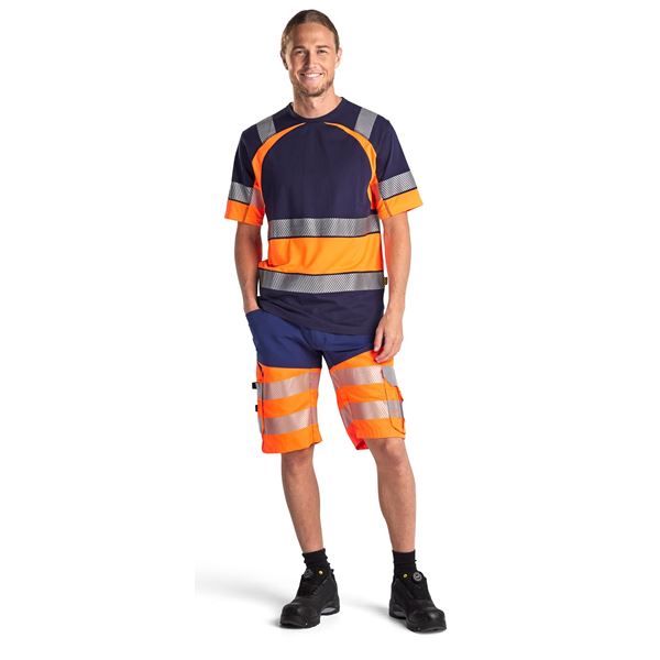 Blaklader 1541 Stretch High Vis Shorts
