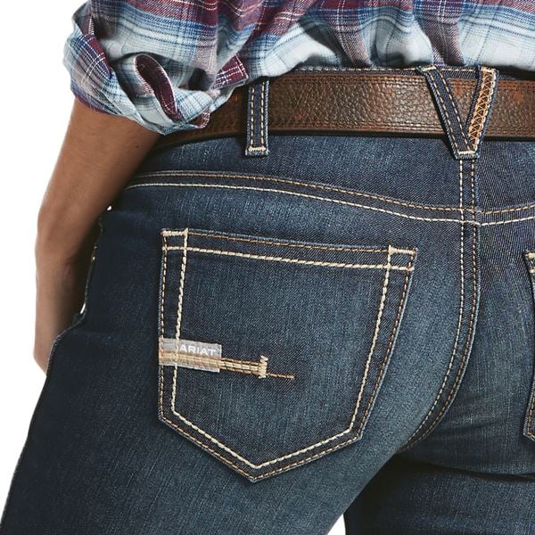 Ariat Rebar Womens Durastretch Boot Cut Jeans