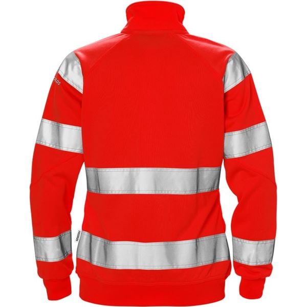 Fristads 7427 High Vis Womans sweat jacket