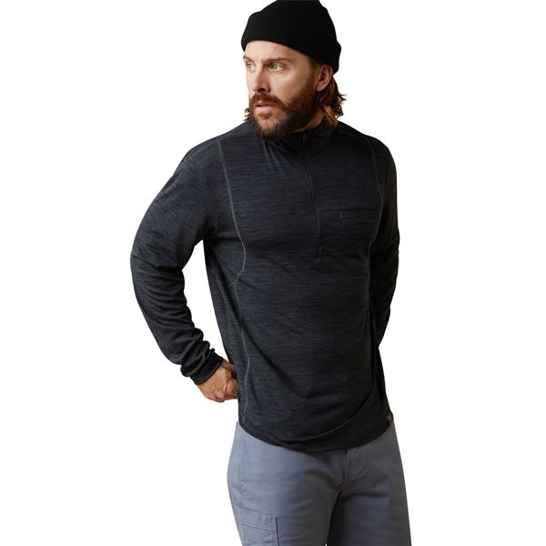 Ariat Rebar Long Sleeve Half Zip T-shirt