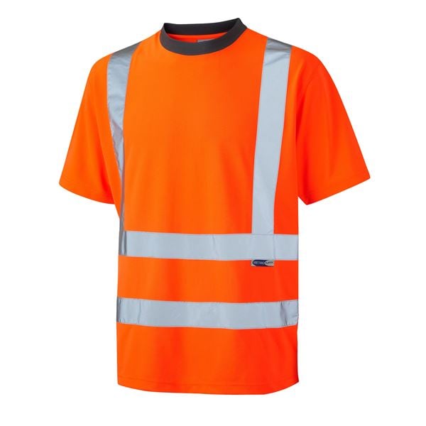 Leo T02 Braunton Ecoviz High Vis T-shirt