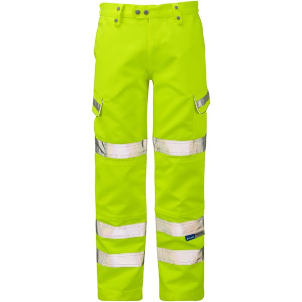 Pulsar P346 High Vis Yellow Trousers Class 2