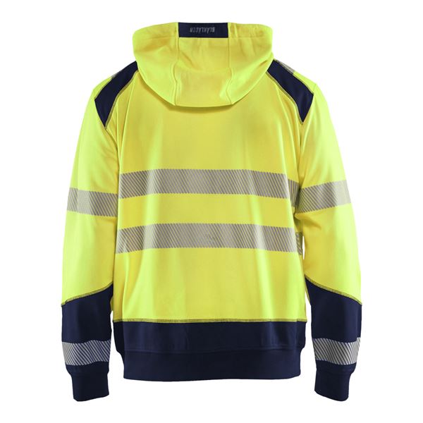 Blaklader 3546 High Vis Hooded Sweatshirt
