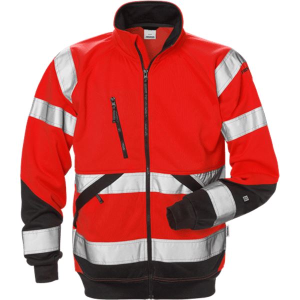 Fristads 7426 High Vis Sweat Jacket