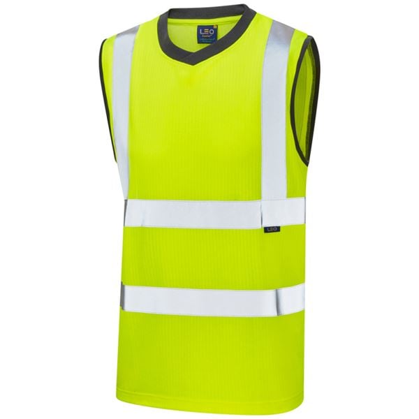 Leo V01 Ashford High Vis Sleevless Vest