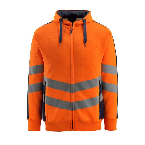 Mascot 50138 Zipped Hi-Vis Hoodie