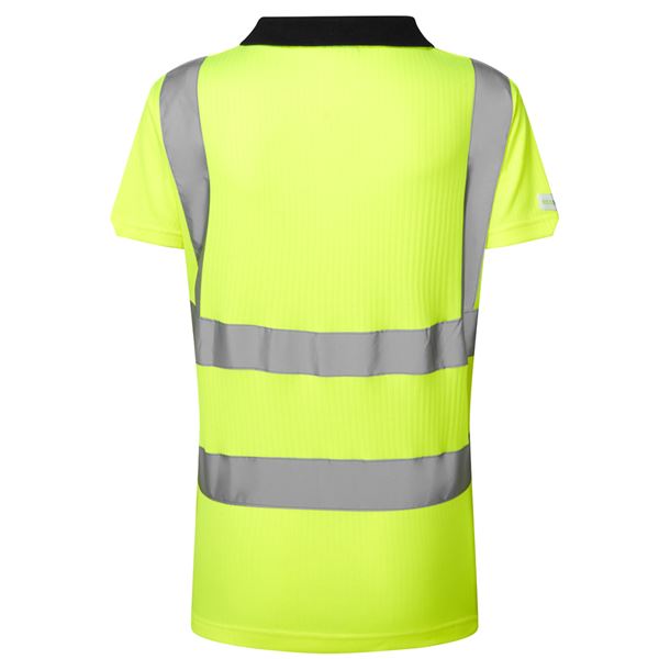 Leo PL01 Lana Womens EcoVis Short Sleeve Polo Shirt