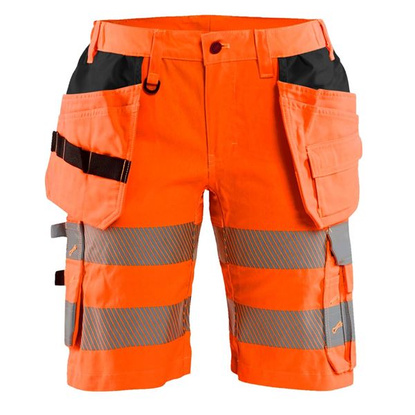 Blaklader 7186 Womens High Vis Stretch Shorts