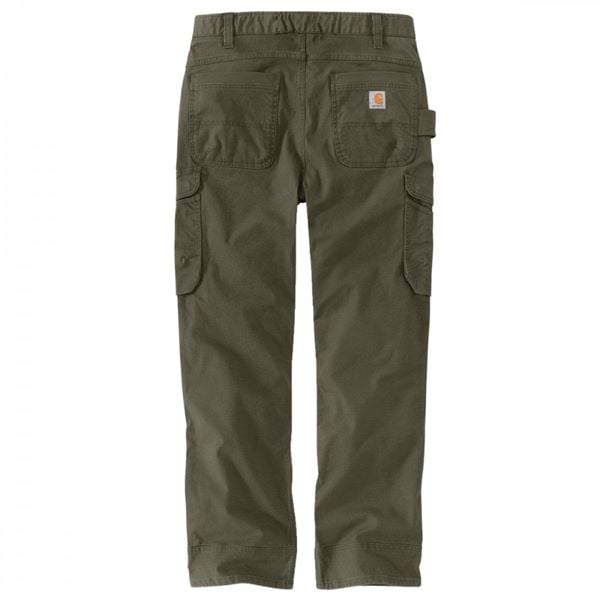 Carhartt Steel Rugged Cargo Work Trousers Relaxed Fit Straight Leg