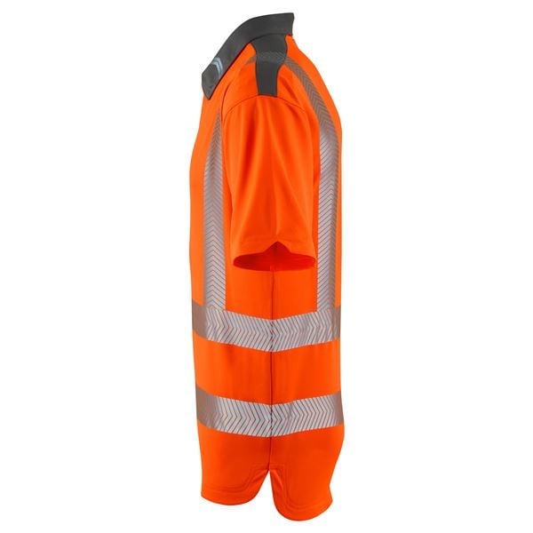 Leo P12 Trimstone Coolmax High Vis Polo