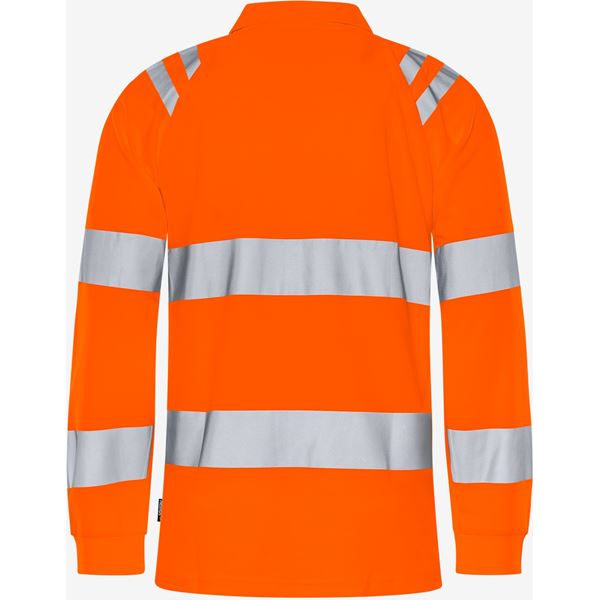 Fristads 7864High Vis Long Sleeve Polo Shirt