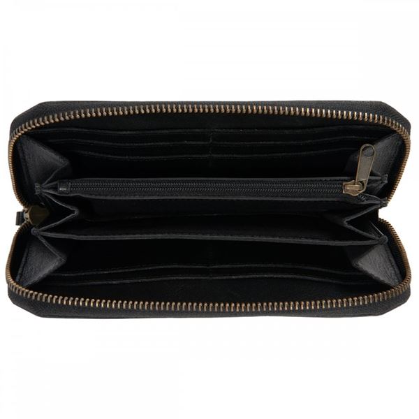 Carhartt Womens Leather Clutch Wallet