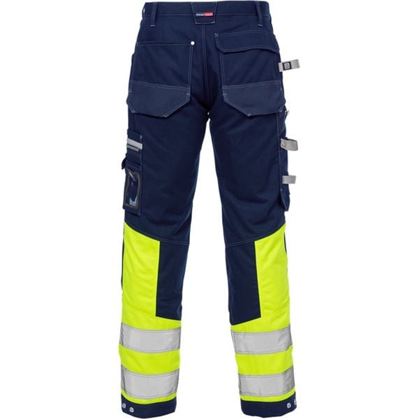 Fristads High vis Gen Y craftsman trousers cl 1 2127 CYD