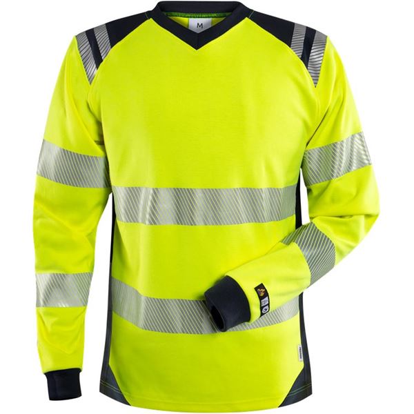 Fristads 7357 Womens High Vis FR Long Sleeve T-shirt