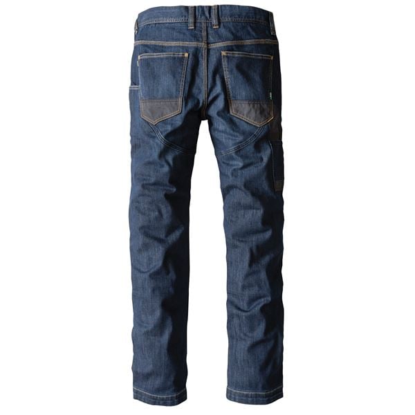 FXD WD-1 Denim Work Trousers with Knee Pad Pockets.