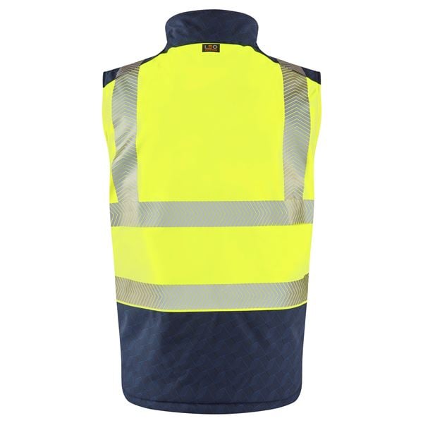 Leo BW02 Halsinger High Vis Bodywarmer