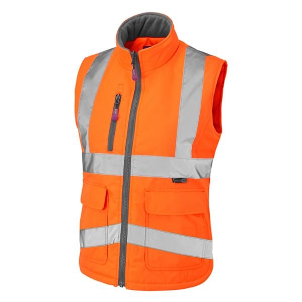 Leo BWL01 Sandymere Womens High Vis Bodywarmer