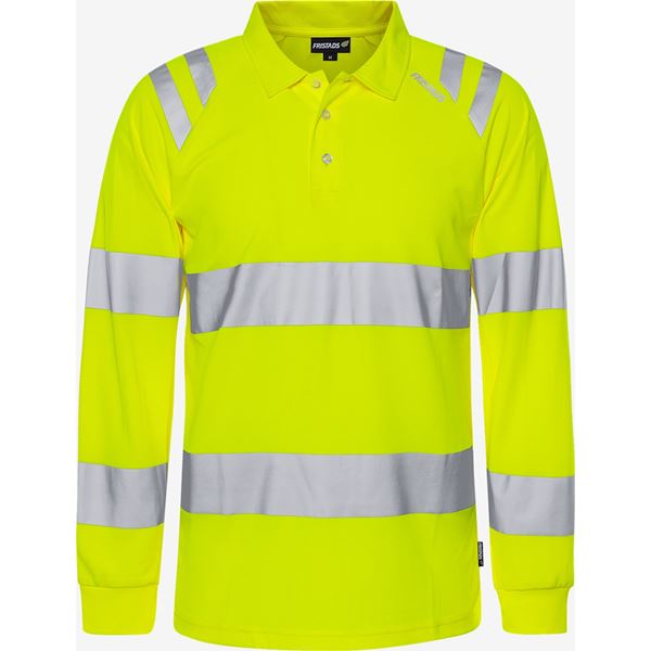 Fristads 7864High Vis Long Sleeve Polo Shirt
