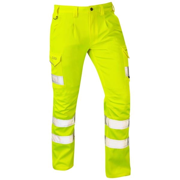 Leo CT04 Kingford Stretch High Vis Trouser