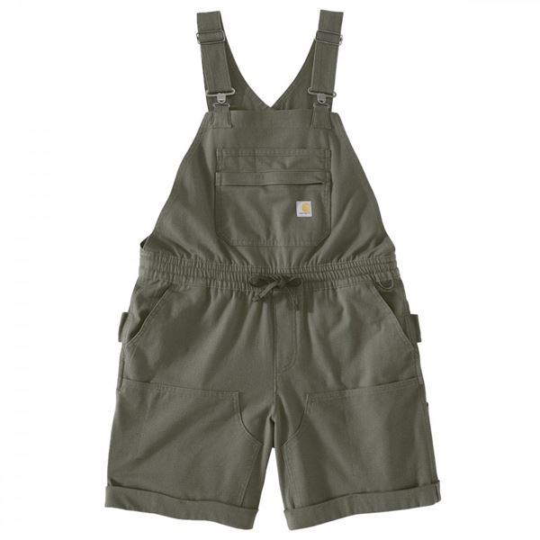 Carhartt Womens Ripstop Short Overalls