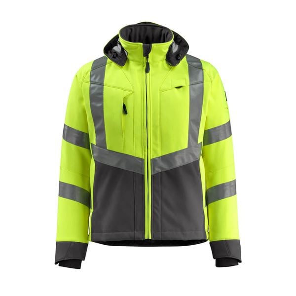 Mascot 15502 Hi-Vis Softshell Jacket