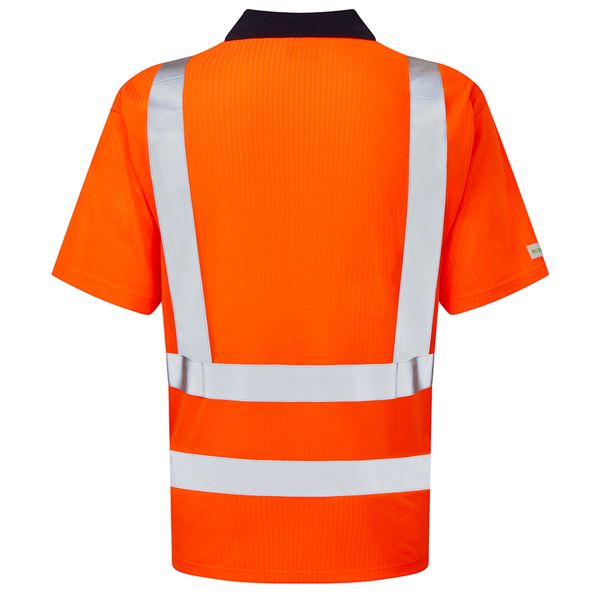 Leo P01 Croyde High Vis Polo Shirt