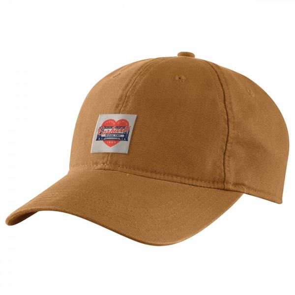 Carhartt Heart Patch Canvas Cap