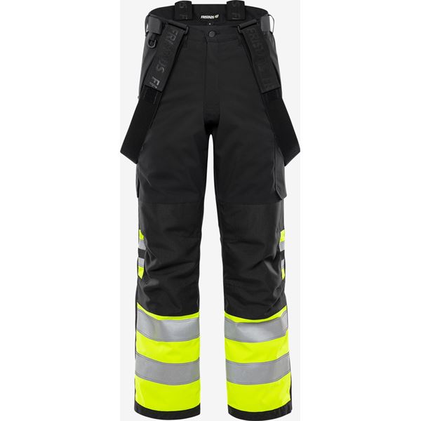 Fristads 2681 High vis Green Stretch Winter Trousers