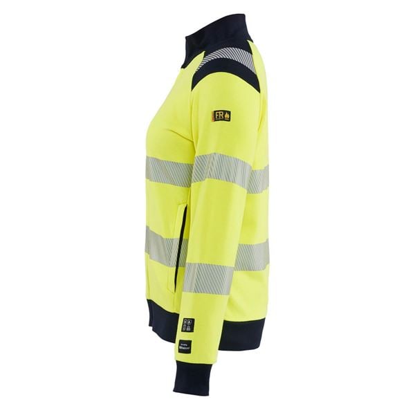 Blaklader 3471 Women's Multinorm Hi-Vis Zipped Sweatshirt