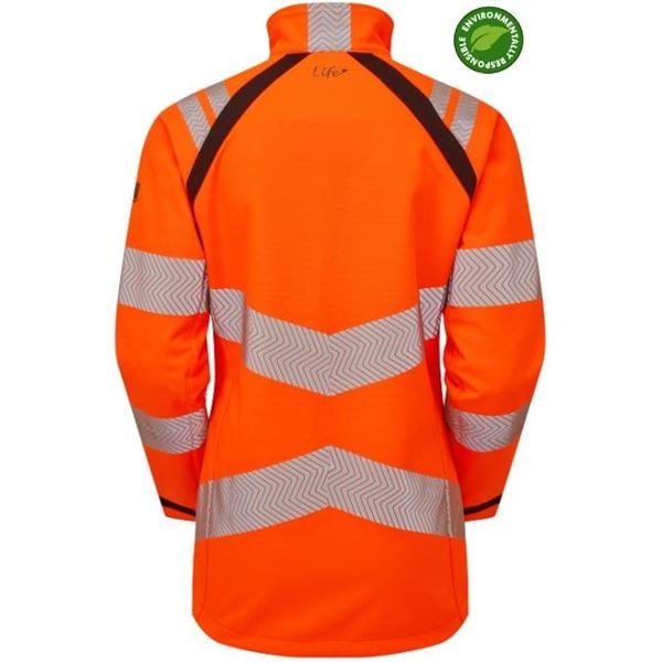 Pulsar Life LFE916 High Vis Orange Soft Shell Jacket