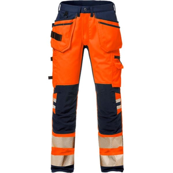 Fristads 2707 High vis stretch work trousers