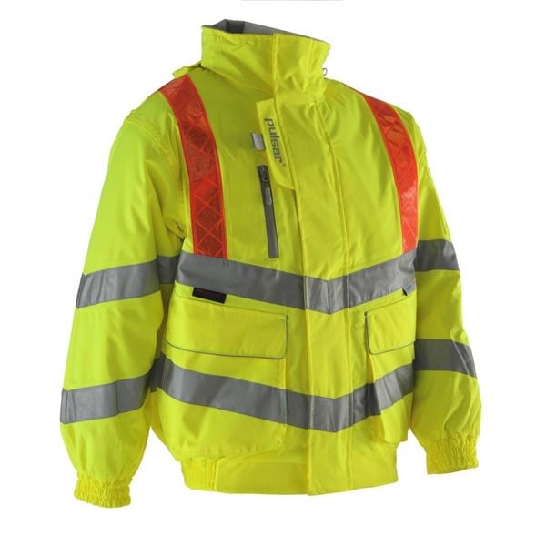 Pulsar P489 High Vis Traffic Management Bomber Jacket