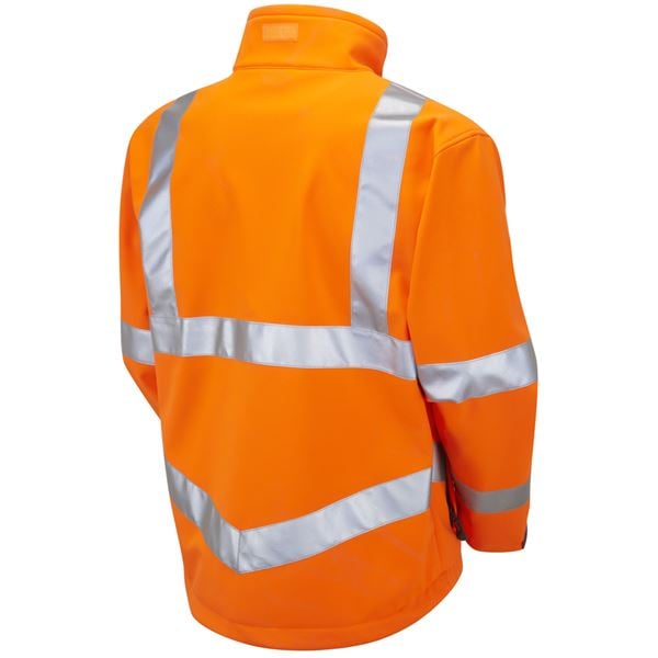 Leo SJ01 Buckland Softshell High Vis Jacket