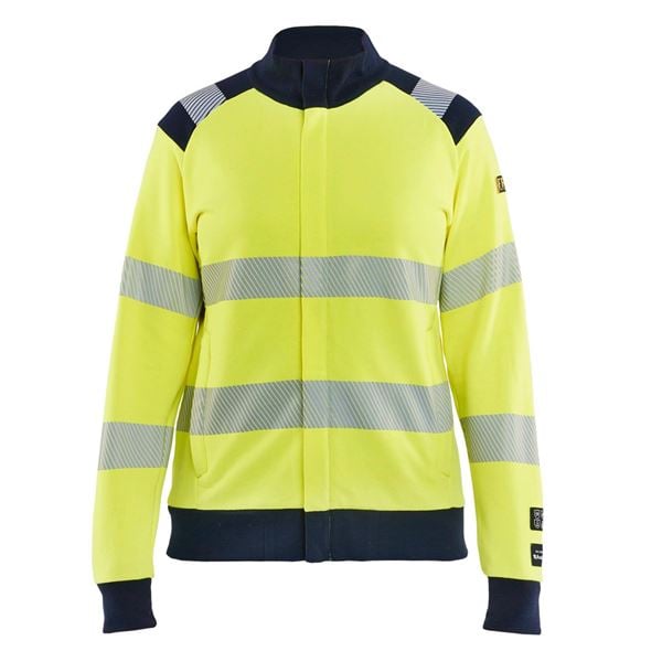 Blaklader 3471 Women's Multinorm Hi-Vis Zipped Sweatshirt