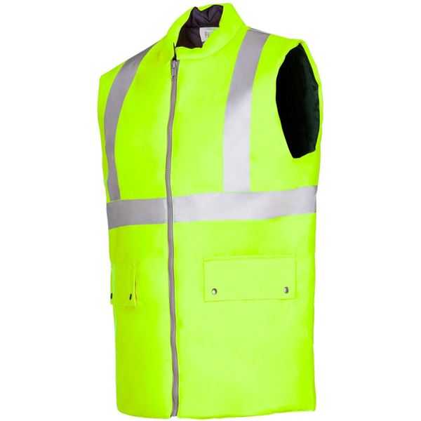 Sioen 1148 Arras High vis Yellow bodywarmer