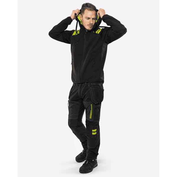 Fristads 7461 Hooded Softshell Jacket