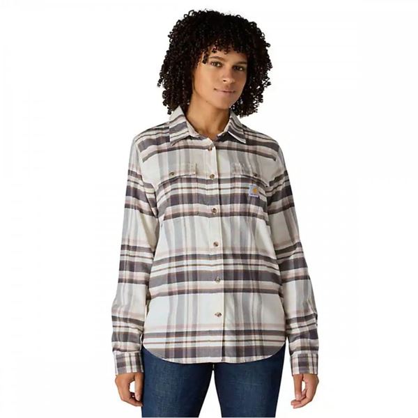Carhartt Womens Long Sleeve Flannel Shirt