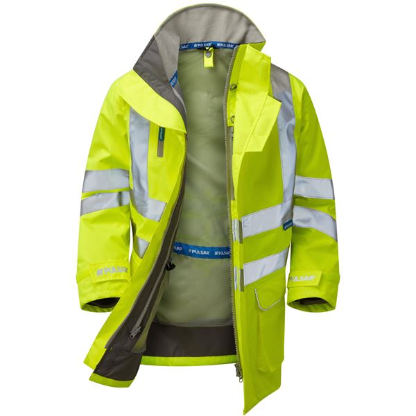 Pulsar P421 High Vis Unlined Storm Coat