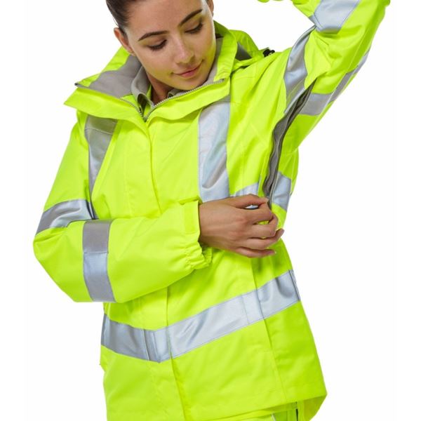 Pulsar P704 Womens Hi Vis Yellow Jacket