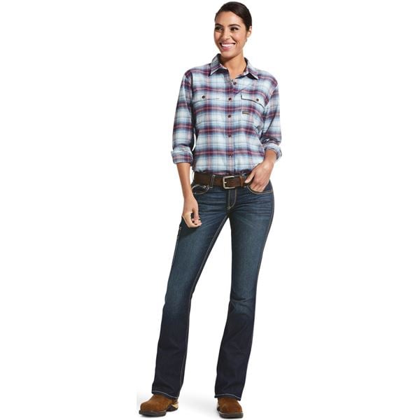 Ariat Rebar Womens Durastretch Boot Cut Jeans