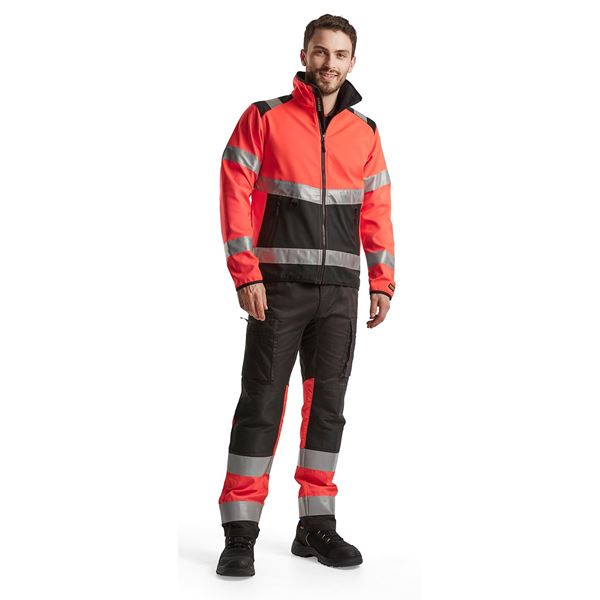 Blaklader 4877 High Vis Softshell Jacket
