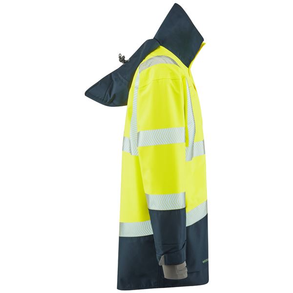 Leo A04 Clovelly High Vis Storm Coat