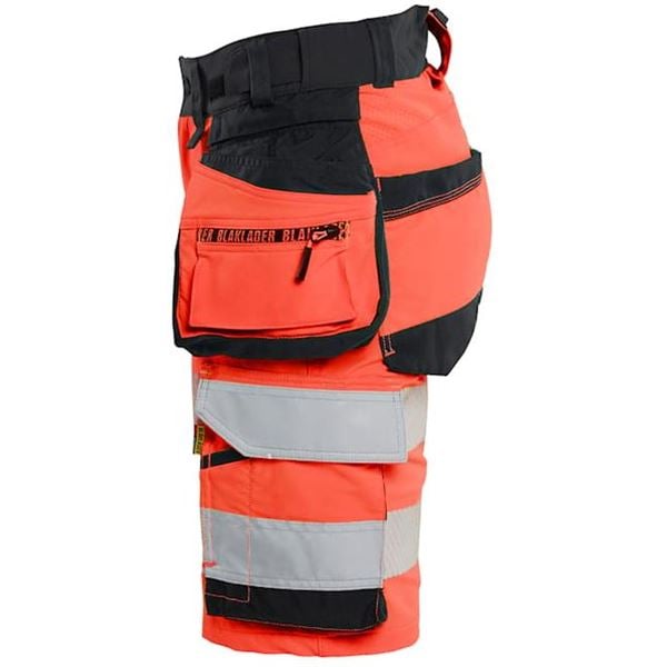Blaklader 7020 Womens Hi Vis Stretch Shorts